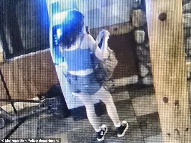 Sally Grace Contarino ATM footage Las Vegas