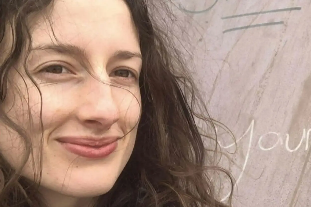 Sally Contarino — portrait, Love You message